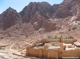 Moses Mountain & St.Catherine Monastery from Sharm El sheikh